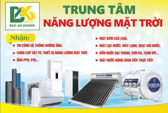 Trung tâm sửa máy nước nóng năng lượng mặt trời tỉnh Đồng Nai